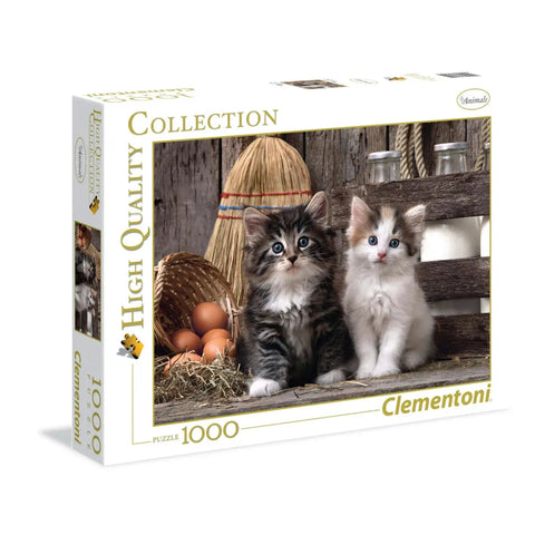 Clementoni 1000pc Lovely Kittens Puzzle