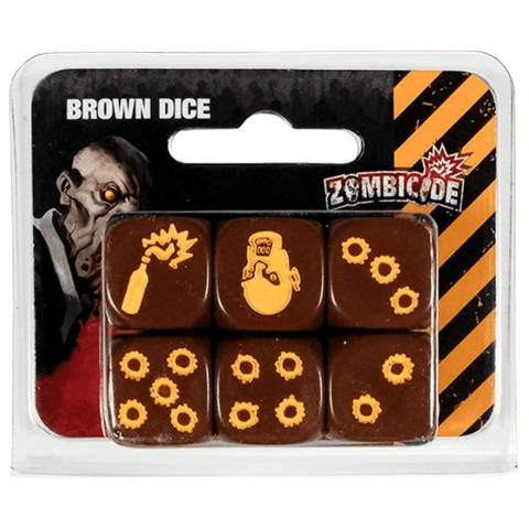 Cmon Zombicide: Brown Dice Board Game
