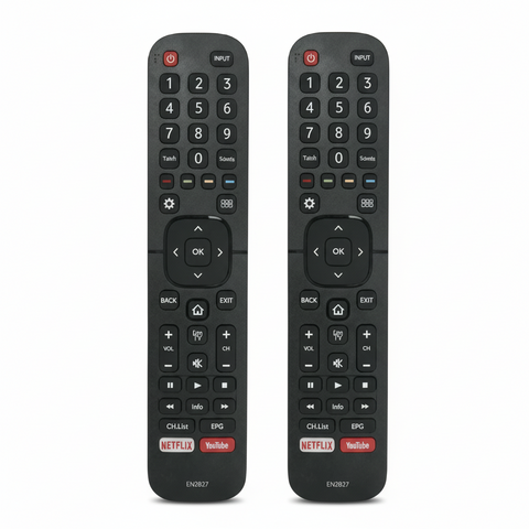 Tavice EN2B27 Remotes for Hisense TV Remote Control Replacement | EN-2B27 / RC3394402/01 / 3139 23 (2-pack)