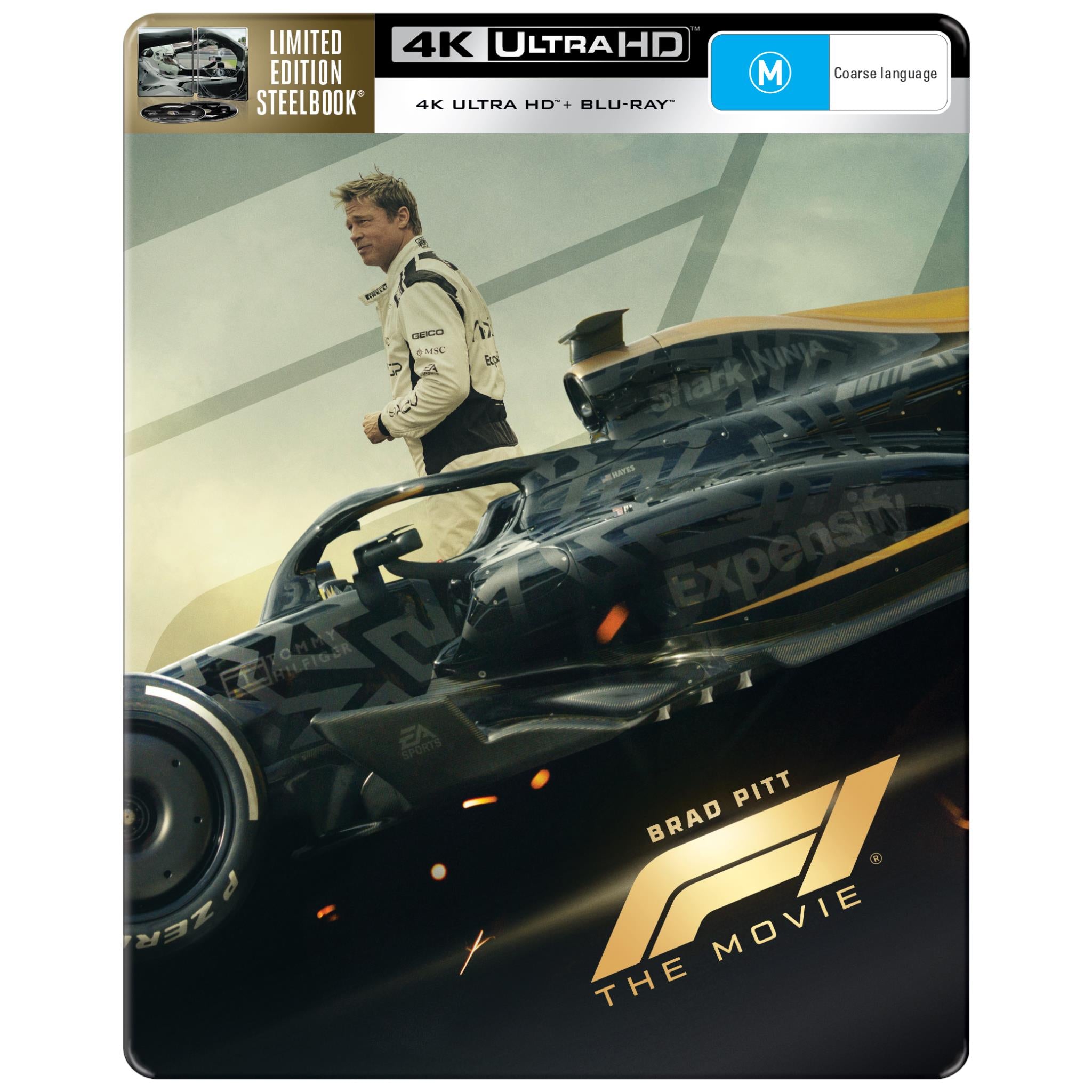 F1: The Movie (Steelbook) JB Hi-Fi