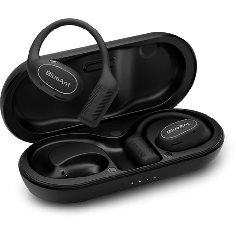 BlueAnt Open X TWS Open-Ear Headphones (Black)