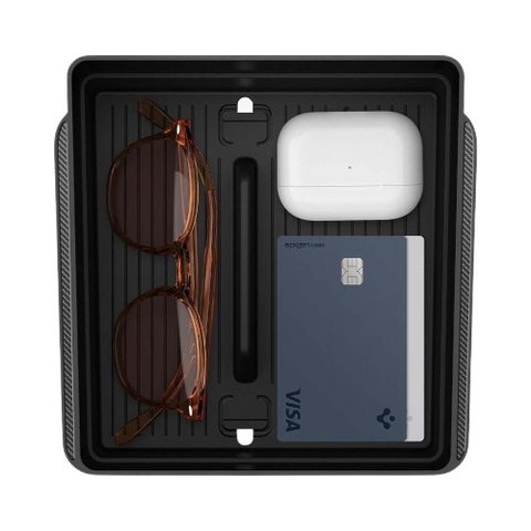SPIGEN Tesla Model Y Juniper (2025-2026) Y L TO224H Armrest Console Tray (Carbon Edition)