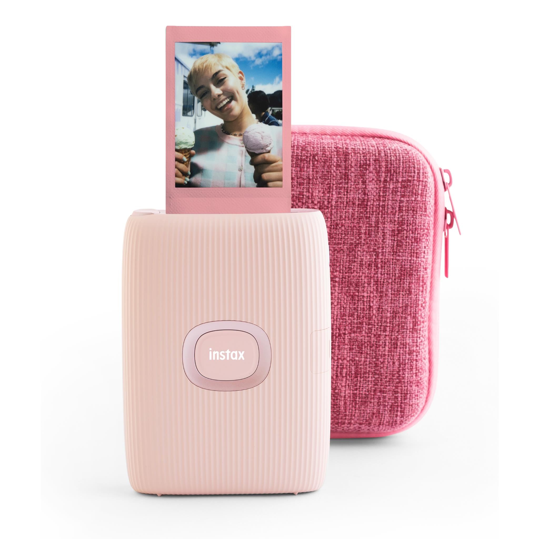 Fujifilm Instax mini Link 2 Kit (Soft Pink) - JB Hi-Fi