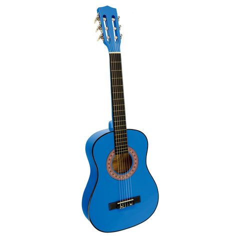 Karrera 34in Acoustic Childrens Wooden Guitar (Blue)