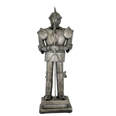Boyle Metal Display Knight Handmade Ornament Home Decor Decorative Statue 46cm
