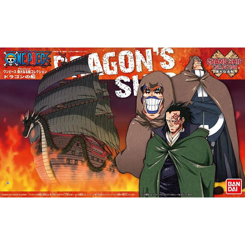 Bandai One Piece Grand Ship Collection Dragon's Ship Model Kit
