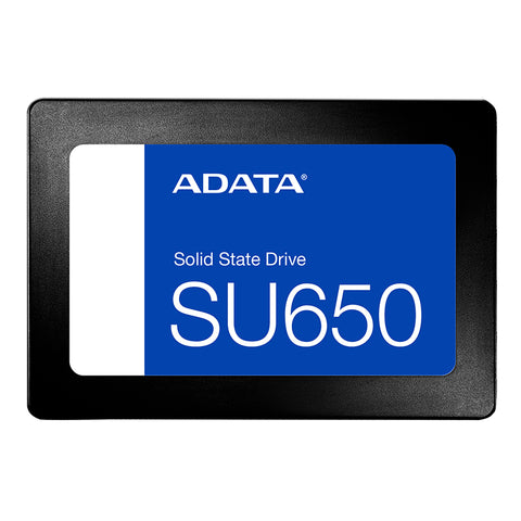 ADATA 240GB Ultimate SU650 3D NAND 2.5in SATA SSD (ASU650SS-240GT-R)