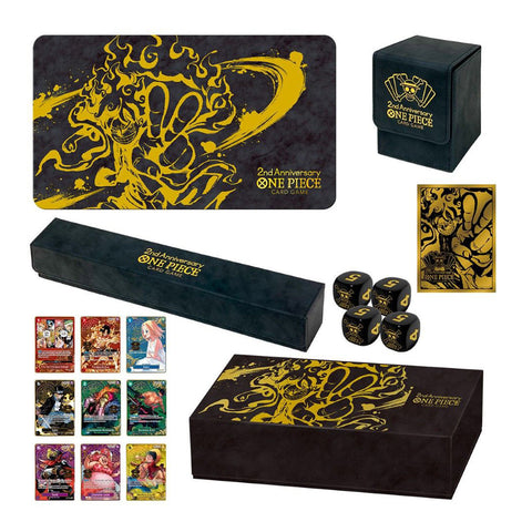 Bandai One Piece Card Game Japanese 2nd Anniversary Set (English Cards)