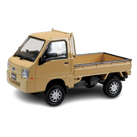 Aoshima 1/32 SNAP Subaru Sambar Truck Custom Wheels (Khaki)