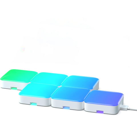 Govee Smart Mini Panel Lights Extension (6 Pack)