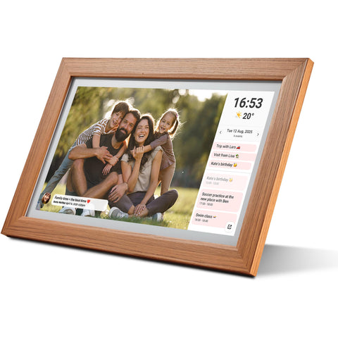 Jackson Frameo  Smart Digital Photo Frame 15.6" 16GB (White/Oak)