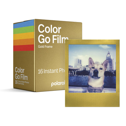 Polaroid Go Film Double Pack - Gold Frame