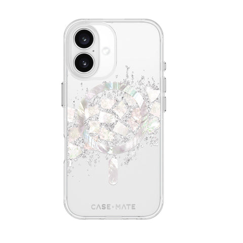 CASE MATE Karat MagSafe Case for iPhone 16 (Touch of Pearl)