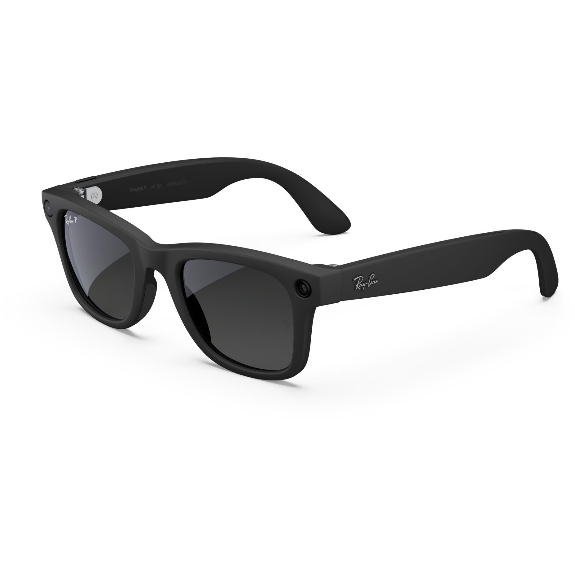 Ray-Ban Meta Wayfarer Gen AI Glasses Black/Polarised JB Hi-Fi