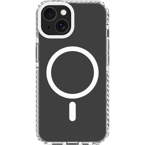 Cygnett Charge and Connect Magsafe Case for iPhone 17e/16e/15/14/13 (White)
