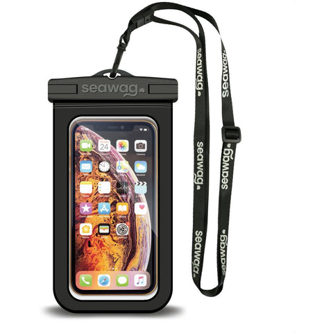Seawag Elementproof Phone Case (Black + White Print)