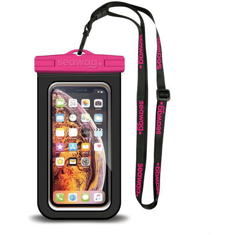 Seawag Elementproof Phone Case (Black + Pink Print)
