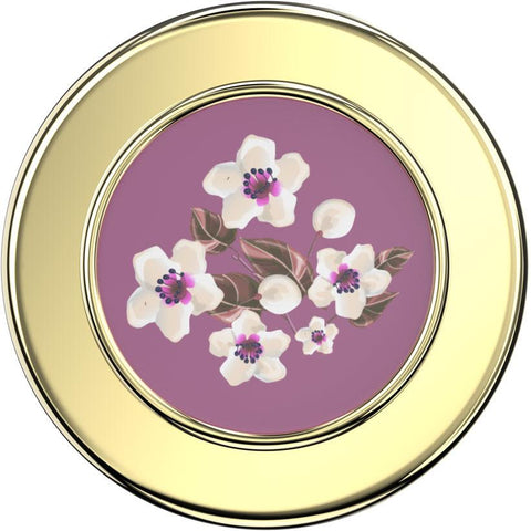 Popsockets PopGrip MagSafe (Enamel Floral Mauve)