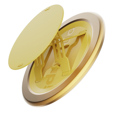 OhSnap! Snap 5 Magnetic Phone Grip & Stand (Hazmat Honey)