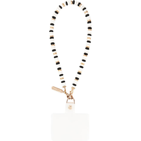 Case-Mate Anchor Card Phone Charm (Beaded Ivory & Onyx)