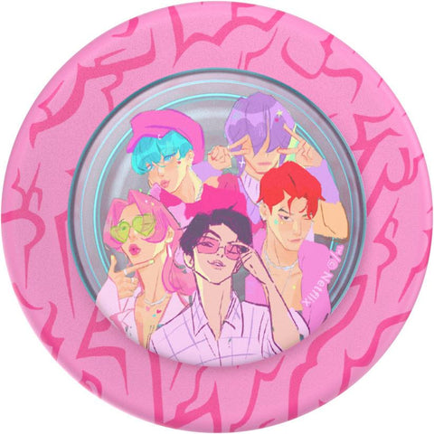 KPop Demon Hunters x PopSockets PopGrip MagSafe (Saja Boys)
