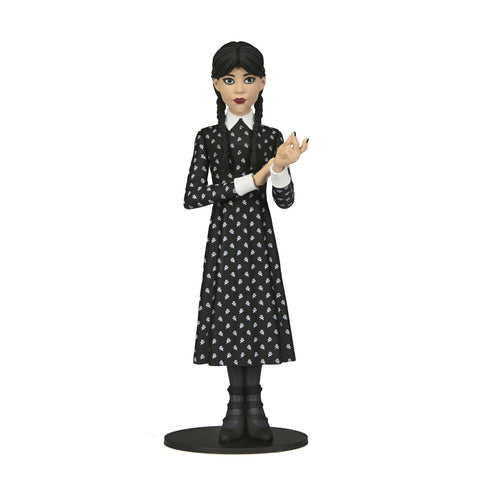 Neca 6'' Scale Wednesday Addams Classic Dress Terrors Action Figure Toy