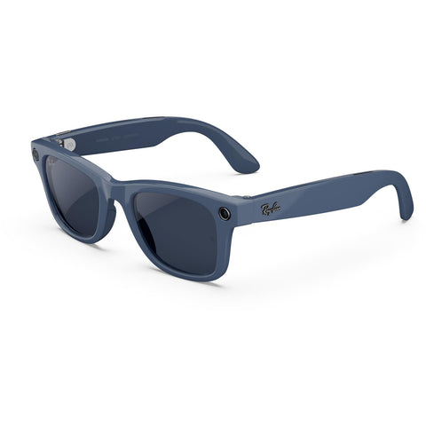 Ray-Ban | Meta Wayfarer Gen 2 AI Glasses (Shiny Cosmic Blue/Transitions Sapphire)