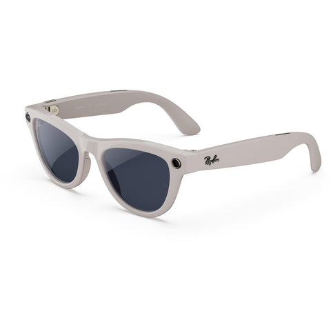 Ray-Ban | Meta Skyler Gen 2 AI Glasses (Shiny Chalky Grey/Transitions Sapphire)