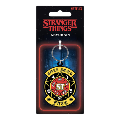 Stranger Things - Dice Spinner Keyring