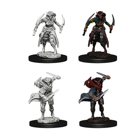 Wizkids D&D Nolzurs Marvelous Unpainted Miniatures Tiefling Female Rogue