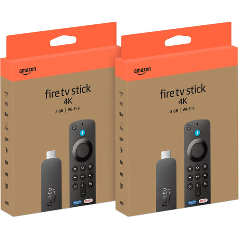 Amazon Fire TV Stick 4K (2 Pack) [2024 Version]