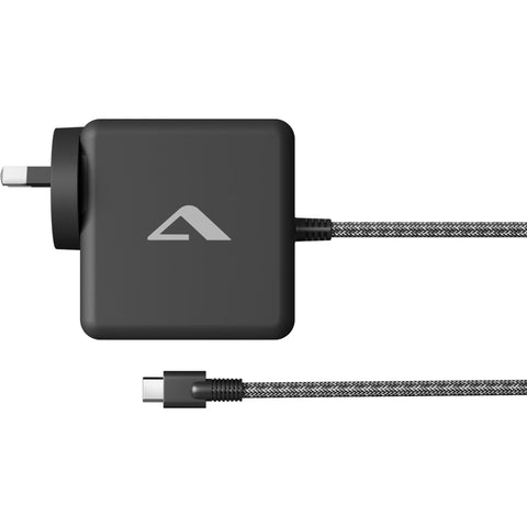 Alogic Rapid Power100W Wall GaN  USB-C Fixed Charger (Black)