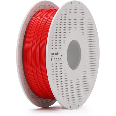 Bambu Lab PLA Basic 3DPrinter Filament With Spool (Red) [1kg]