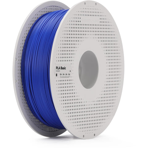 Bambu Lab PLA Basic 3D Printer Filament With Spool (Blue) [1kg]