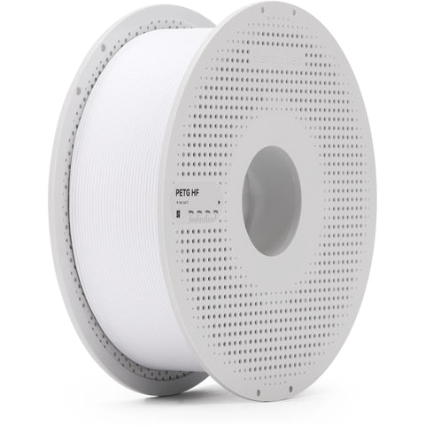Bambu Lab PETG HF 3D Printer Filament With Spool (White) [1kg]