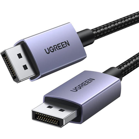 UGreen DisplayPort 2.1 Male to Male 16K Braided Cable (1M)
