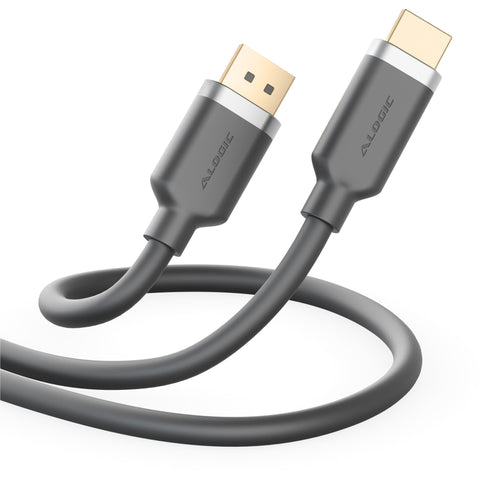 Alogic Ultra Silicone Series DisplayPort to HDMI 2.1 Cable (1m)