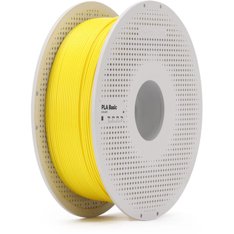 Bambu Lab PLA Basic 3D Printer Filament With Spool (Yellow) [1kg]