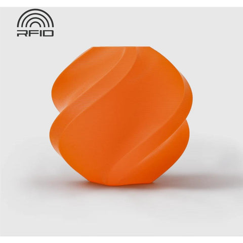Bambu Lab  PLA Basic 3D Printer Filament With Spool (Orange) [1kg]