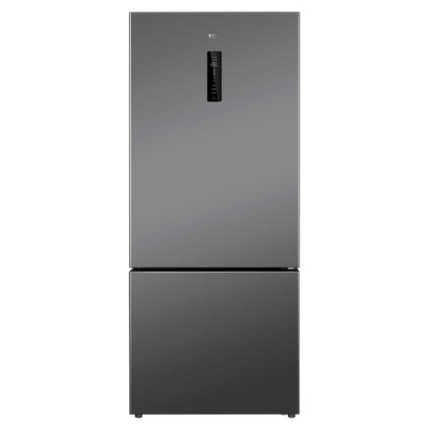 TCL P445BFG 416L Bottom Mount Fridge (Grey)