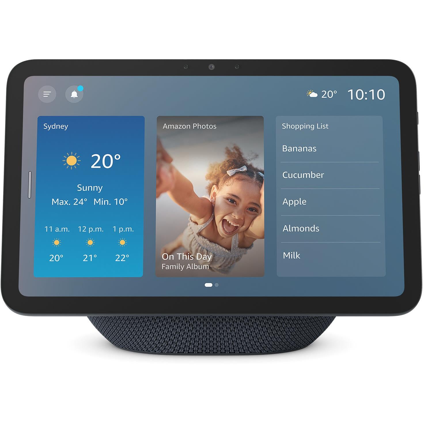 Amazon Echo Show 8 in Graphite - Shop Online - JB Hi-Fi