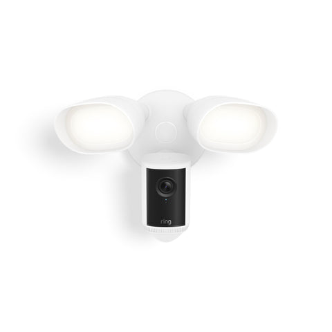 Ring Floodlight Cam Pro(2nd Gen) Wired Security Camera (White)