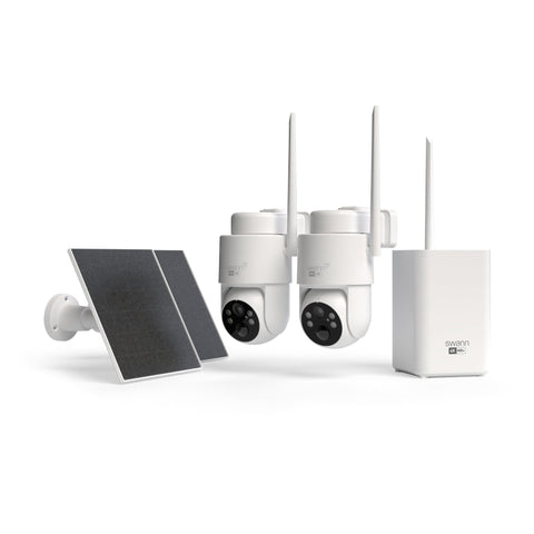 Swann MaxTrak 4K AI Auto Tracking Long Range Security Camera System (2 Pack)