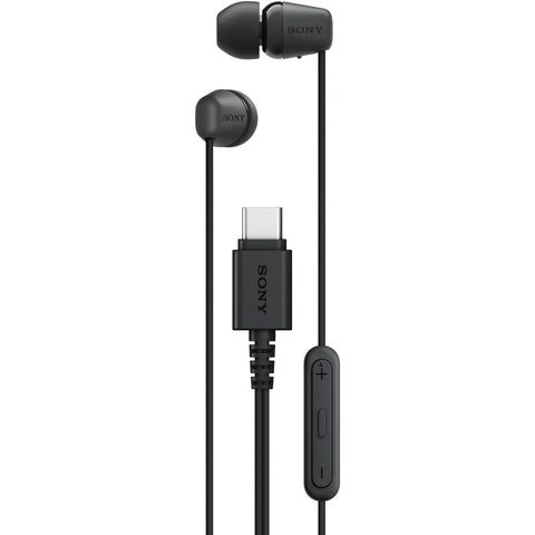 Sony IER-EX15C USB-C Wired In-Ear Headphones (Black)