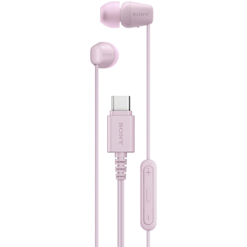 Sony IER-EX15C USB-C Wired In-Ear Headphones (Pink)