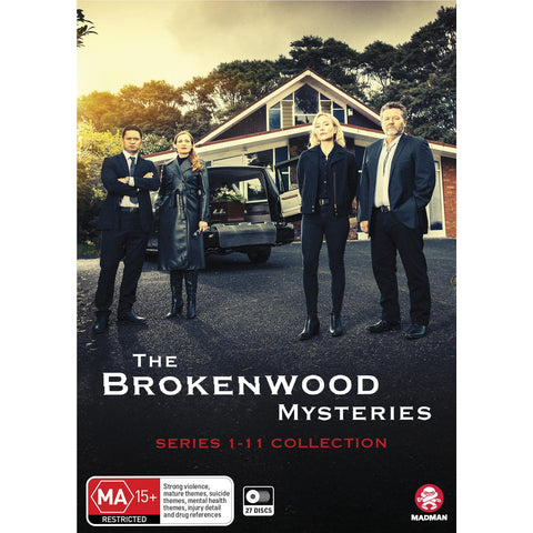 The Brokenwood Mysteries - Series 1-11 Collection