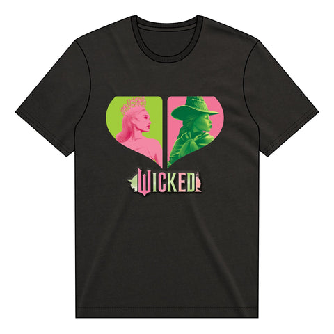 Wicked - Glinda & Elphaba T-Shirt (XL)