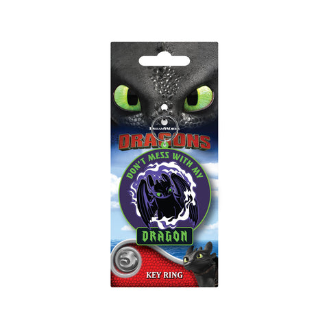 How To Train Your Dragon - Don't Mess With My Dragon PVC Keyring