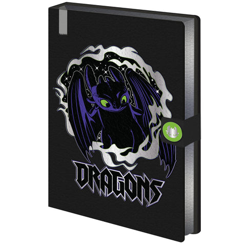 How To Train Your Dragon - Toothless Premium Notebook