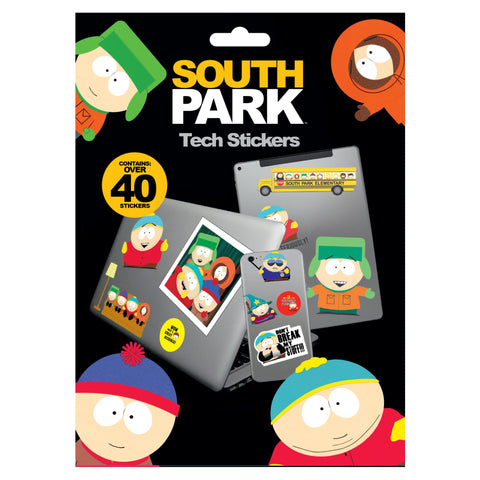 South Park - Characters Tech Stickers